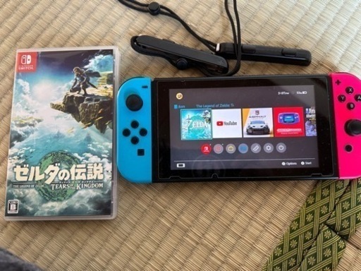 「本体のみ」Nintendo Switchスイッチ2021製+ゼルダティアキン