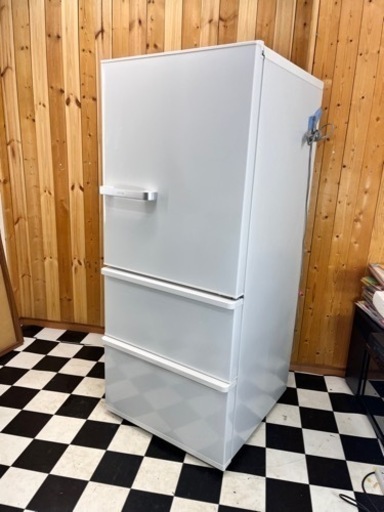 冷蔵庫 AQUA アクア AQRｰ27G(W) 2018年製 ホワイト 3ドア 右開きドア