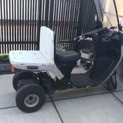 再投稿ジャイロ　キャノピー　２スト　不動車　部品ありの画像