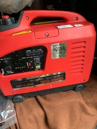 発電機　ドリームパワー(Dream Power) インバーター発電機 EIG-900D　ナカトミ