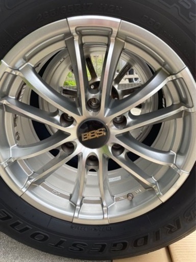 BBS中古17インチ265/65R/17豊田クルーザーから外した物2本セット