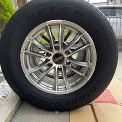 BBS中古17インチ265/65R/17豊田クルーザーから外した物2本セット