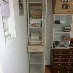 サニタリーストッカー　タオルストッカー　比較的キレイです。の画像