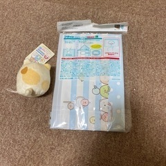 すみっこ映画館マスコット　ふた付きジッパーパックLサイズの画像