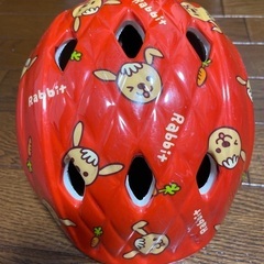 OGK 自転車用ヘルメット　子供　赤の画像