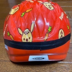 OGK 自転車用ヘルメット　子供　赤の画像