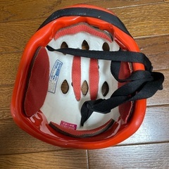 OGK 自転車用ヘルメット　子供　赤の画像