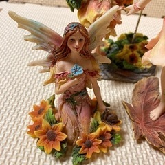 妖精　３セット　置物の画像