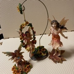 妖精　３セット　置物の画像