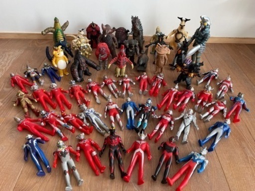 ウルトラマン　ソフビ　全57体
