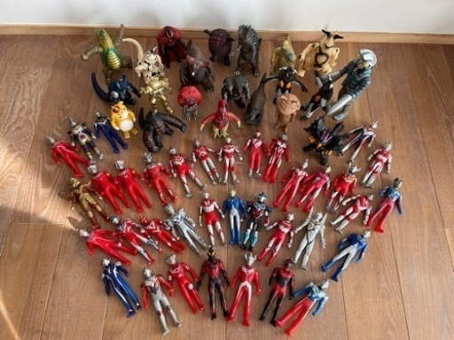 ウルトラマン　ソフビ　全57体