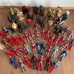 ウルトラマン　ソフビ　全57体の画像
