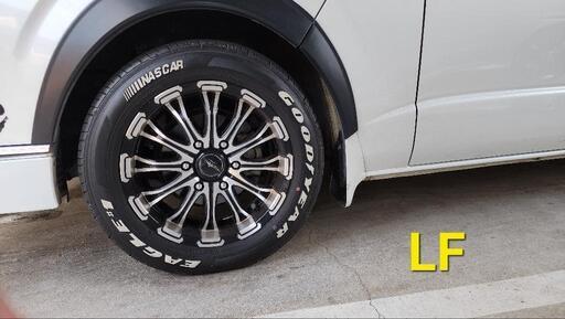 ハイエース用アルミ&タイヤ