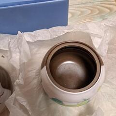 【売約済】12月末処分。未使用 訳あり たち吉 へちま 蓋物の画像