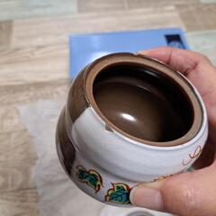 【売約済】12月末処分。未使用 訳あり たち吉 へちま 蓋物の画像