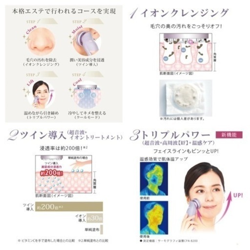 ★美品★美顔器　エビス　ツインエレナイザープレミアム