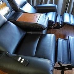 電動リクライニングソファの画像