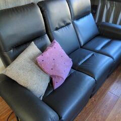 電動リクライニングソファの画像