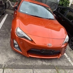 トヨタ　GT 86 オレンジ　スポーツ　カー　24年式　19万　...