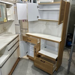 【配達可】【食器棚】クリーニング済み【管理番号12809】