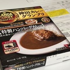 【取引決定】特製ハンバーグカレー
