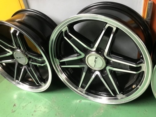 取り引き完了！アルミホイール６穴　17インチ ４本セット　150プラド  ＦＪなどに