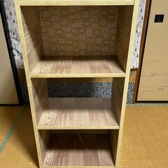 カラーボックス3段