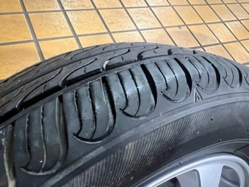 13インチ　軽自動車サイズアルミホイール155/65/13 夏タイヤ付週末限定値下げ！！