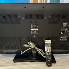 SHARP 32型TV の画像