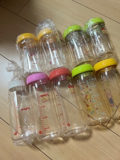哺乳瓶＆搾乳器セット　 Pigeon 哺乳瓶  母乳実感 出産準備