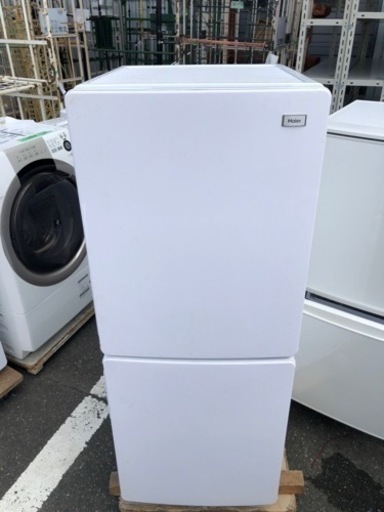 北九州市内配送無料　保証付き　ハイアール Haier JR-NF148A W [ファン式 冷蔵冷凍庫 148L 右開き 2ドア ホワイト]
