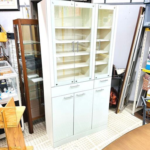 11/1【半額】大洋 食器棚 エリークEC1890GDH 家具 キッチン