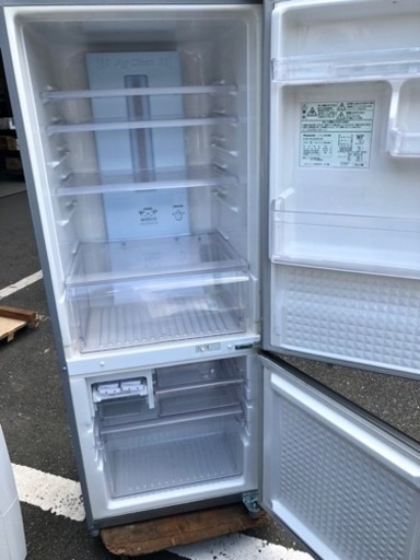 北九州市内配送無料　保証付き　パナソニック Panasonic NR-B265B-S [ノンフロン冷蔵庫 (262L・右開き） 2ドア