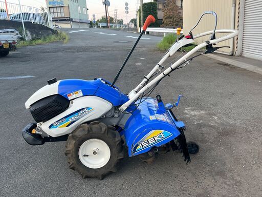 軽トラ貸せます 初期不良安心対応 整備済 手軽にうね立て高機能 イセキ 5.3馬力 耕運機 Myペット KCR605HX 一軸正逆ロータリー