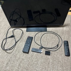 オリオン液晶テレビ24型とAmazon fire tv stickセットの画像