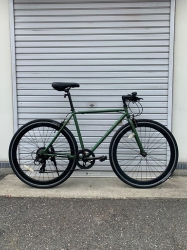 【商談中‼︎】☆前後タイヤ新品☆  700C  クロスバイク　防犯登録料込‼︎