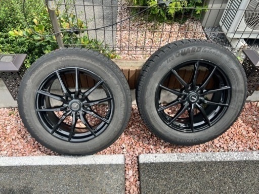 30系アルファードスタッドレス4本セットナット付