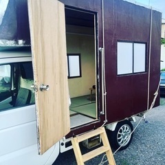 モバイルハウス　軽トラサイズ　和室の画像