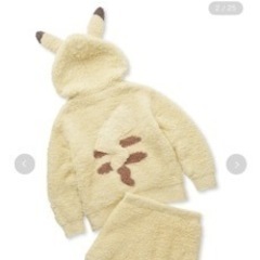 定価以下【ポケモンスリープ】レディース　ピカチュウパーカ&ショートパンツセット imgrc0115604623.jpg