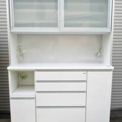 松田家具　食器棚　キッチンボード　幅140㎝　1410エミリアレ...