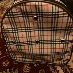 ぽぽ未使用　ペットキャリーバッグの画像