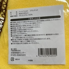 【未開封】ブランケットの画像