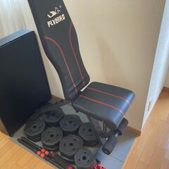★成約済★【自宅筋トレ最強セット】ダンベル×インクラインベンチ