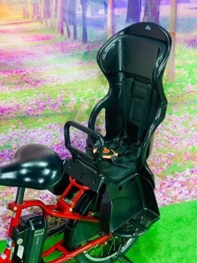 ❷5672子供乗せ電動アシスト自転車YAMAHA 20インチ良好バッテリー