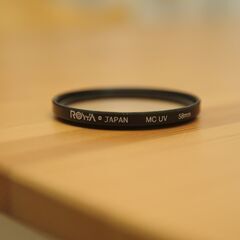 【無料】レンズフィルター４個セット　中古の画像