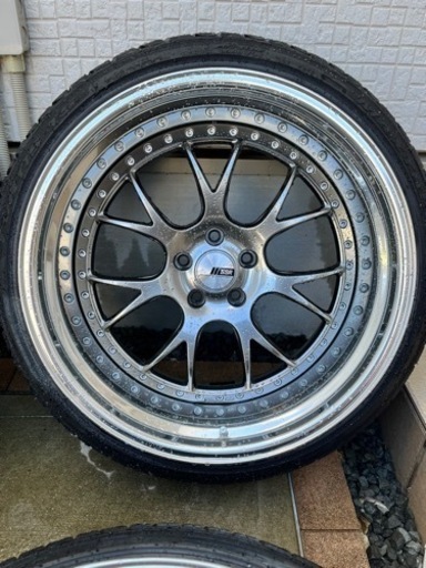 SSR professor ms3 20インチ　タイヤバリ溝
