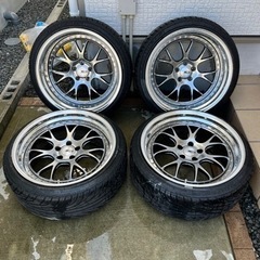 SSR professor ms3 20インチ　タイヤバリ溝