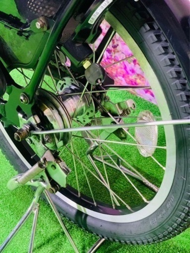❹5699子供乗せ電動アシスト自転車20インチ良好バッテリー