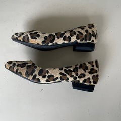 【未使用品】豹柄　パンプス24センチの画像