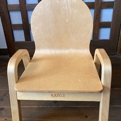☆KATOJI ☆木製チェアの画像